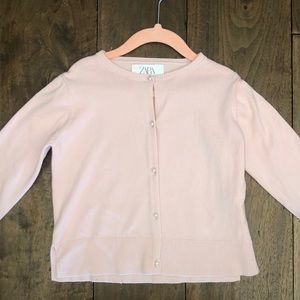 Zara girls cardigan